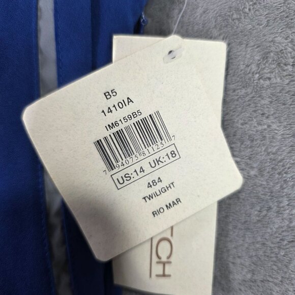 Womens EP Pro Twilight Blue Golf Skort Pockets Polyester Spandex Blend Size 14 - Picture 2 of 8